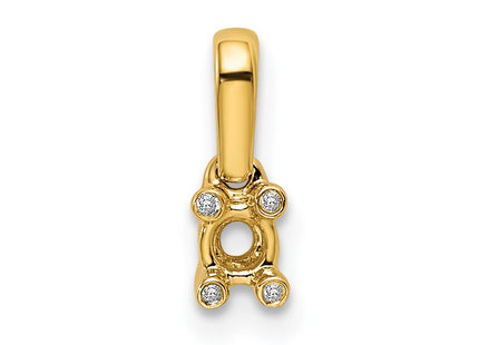 14k Yellow Gold Pendants Style XMP31 - Classique Jewelry Inc.