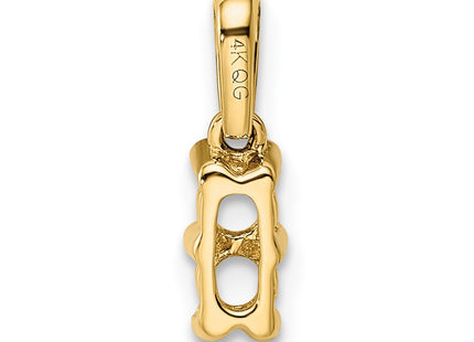 14k Yellow Gold Pendants Style XMP31 - Classique Jewelry Inc.