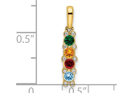 14k Yellow Gold Pendants Style XMP31 - Classique Jewelry Inc.