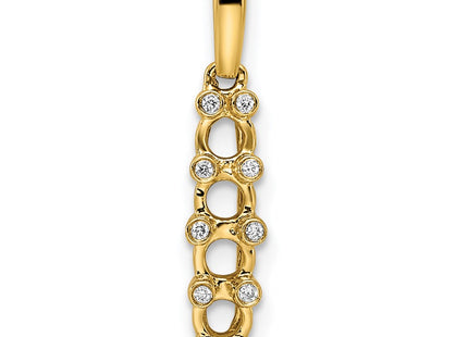 14k Yellow Gold Pendants Style XMP31 - Classique Jewelry Inc.