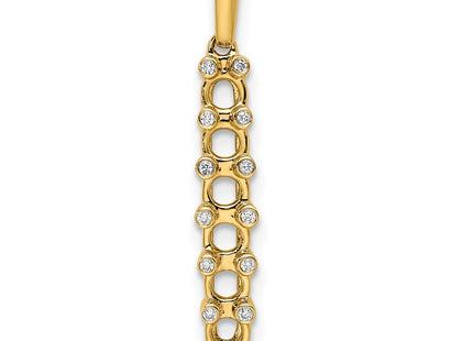14k Yellow Gold Pendants Style XMP31 - Classique Jewelry Inc.