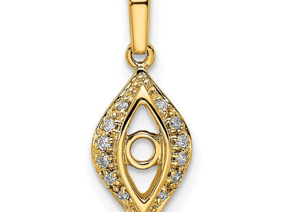 14k Yellow Gold Pendants Style XMP32 - Classique Jewelry Inc.