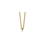 14k 1 Genuine Birthstone Mother's Necklace view 1