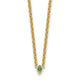 14K 1 Genuine Birthstone Mother's Necklace