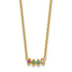 14K 4 Birthstone Mother's Necklace Mounting