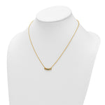 14k 6 Birthstone Mother's Necklace Mounting view 4