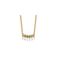 14k Genuine 6 Birthstone Mother's Necklace