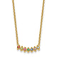 14K 7 Synthetic Birthstone Mother's Necklace