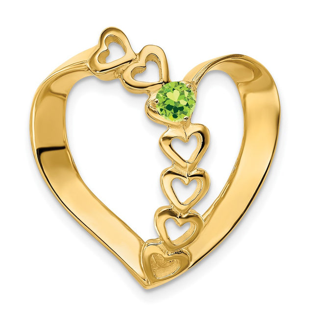 14K gold mother mounting, alternate view