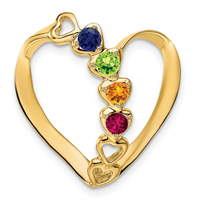 14K gold mother mounting, alternate view