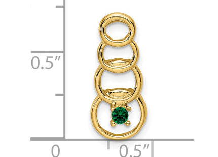 14k Yellow Gold Pendants Style XMP51 - Classique Jewelry Inc.