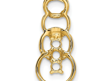 14k Yellow Gold Pendants Style XMP51 - Classique Jewelry Inc.