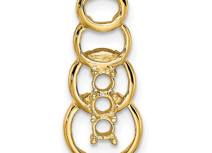 14k Yellow Gold Pendants Style XMP51 - Classique Jewelry Inc.