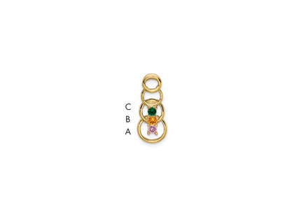14k Yellow Gold Pendants Style XMP51 - Classique Jewelry Inc.
