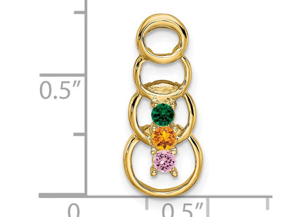 14k Yellow Gold Pendants Style XMP51 - Classique Jewelry Inc.