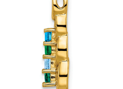 14k Yellow Gold Pendants Style XMP51 - Classique Jewelry Inc.