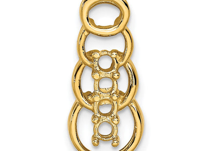 14k Yellow Gold Pendants Style XMP51 - Classique Jewelry Inc.