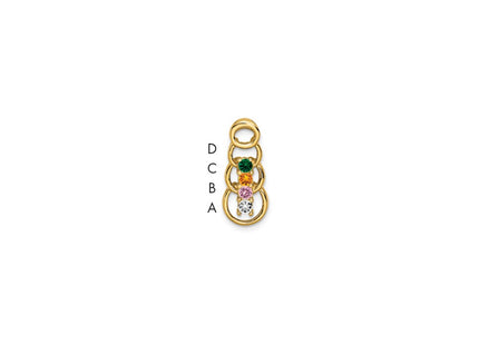 14k Yellow Gold Pendants Style XMP51 - Classique Jewelry Inc.