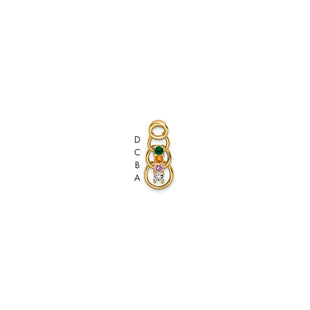 14k Yellow Gold Pendants Style XMP51 - Classique Jewelry Inc.