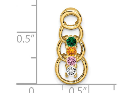 14k Yellow Gold Pendants Style XMP51 - Classique Jewelry Inc.