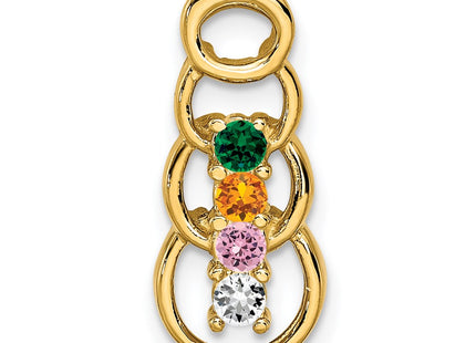 14k Yellow Gold Pendants Style XMP51 - Classique Jewelry Inc.