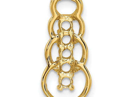 14k Yellow Gold Pendants Style XMP51 - Classique Jewelry Inc.