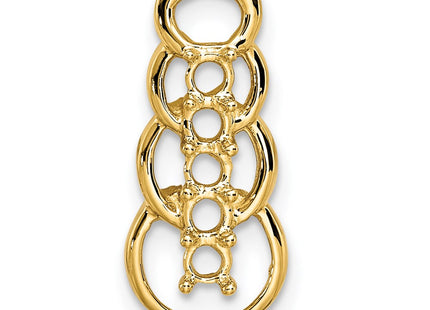 14k Yellow Gold Pendants Style XMP51 - Classique Jewelry Inc.