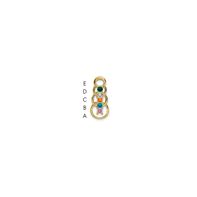 14k Yellow Gold Pendants Style XMP51 - Classique Jewelry Inc.