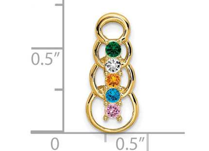 14k Yellow Gold Pendants Style XMP51 - Classique Jewelry Inc.