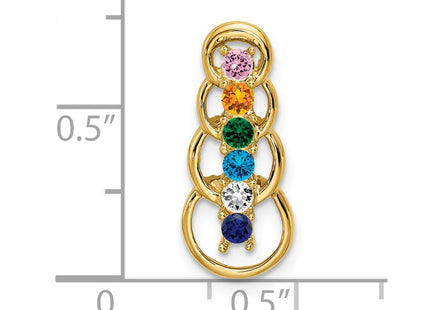 14k Yellow Gold Pendants Style XMP51 - Classique Jewelry Inc.