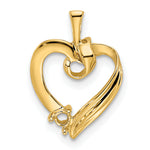 14K 1 Genuine Stone Family Pendant view