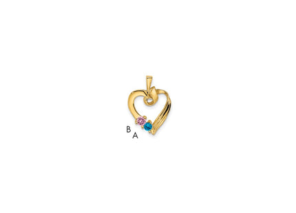 10k Yellow Gold Pendants Style 1XMP52/2 - Classique Jewelry Inc.
