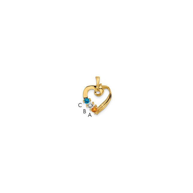 14k Yellow Gold Pendants Style XMP52 - Classique Jewelry Inc.