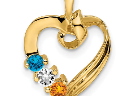 14k Yellow Gold Pendants Style XMP52 - Classique Jewelry Inc.