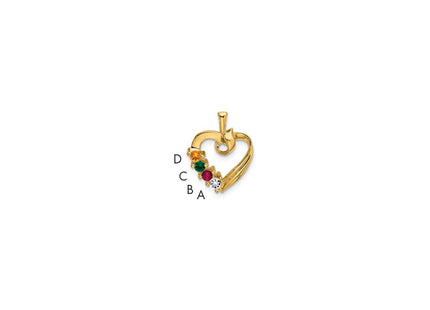 14k Yellow Gold Pendants Style XMP52 - Classique Jewelry Inc.