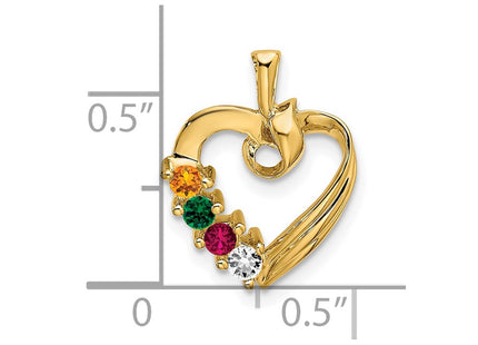 14k Yellow Gold Pendants Style XMP52 - Classique Jewelry Inc.