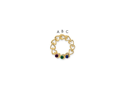 14k Yellow Gold Pendants Style XMP53 - Classique Jewelry Inc.