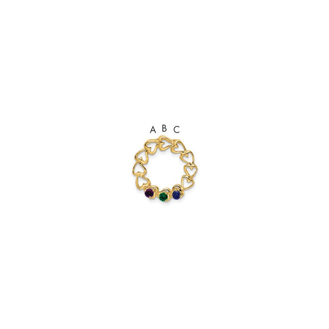 14k Yellow Gold Pendants Style XMP53 - Classique Jewelry Inc.