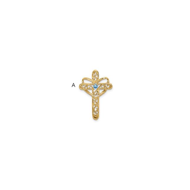 14k Yellow Gold Pendants Style XMP5 - Classique Jewelry Inc.