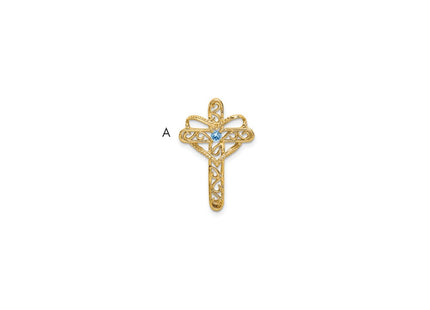 14k Yellow Gold Pendants Style XMP5 - Classique Jewelry Inc.