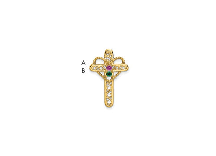 14k Yellow Gold Pendants Style XMP5 - Classique Jewelry Inc.