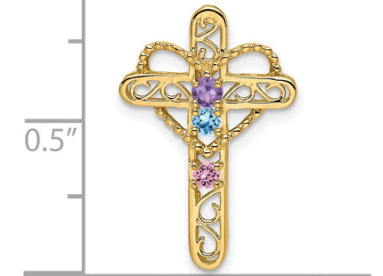 14k Yellow Gold Pendants Style XMP5 - Classique Jewelry Inc.