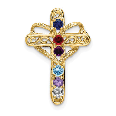 14K gold mother pendant