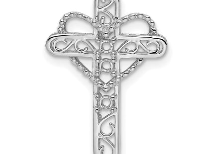 14k White Gold Pendants Style XMP6 - Classique Jewelry Inc.