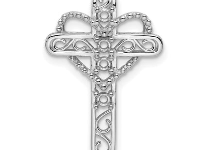 14k White Gold Pendants Style XMP6 - Classique Jewelry Inc.