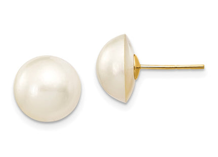 14k Yellow Gold Earrings Style XMP92 - Classique Jewelry Inc.