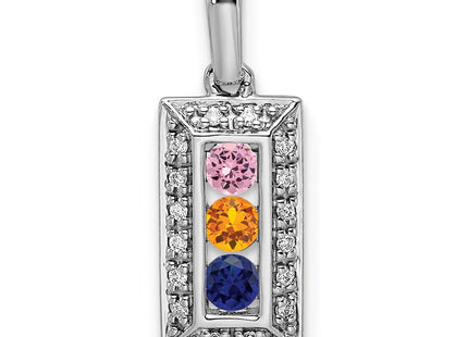 14k White Gold Pendants Style XMPW46 - Classique Jewelry Inc.