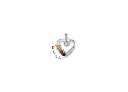 14k White Gold Pendants Style XMPW52 - Classique Jewelry Inc.