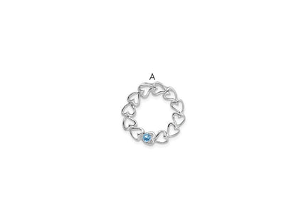 14k White Gold Pendants Style XMPW53 - Classique Jewelry Inc.