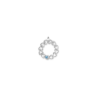 14k White Gold Pendants Style XMPW53 - Classique Jewelry Inc.
